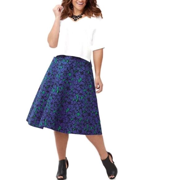 Lane Bryant Modernist Collection Skirt Sz 20 - Picture 1 of 6